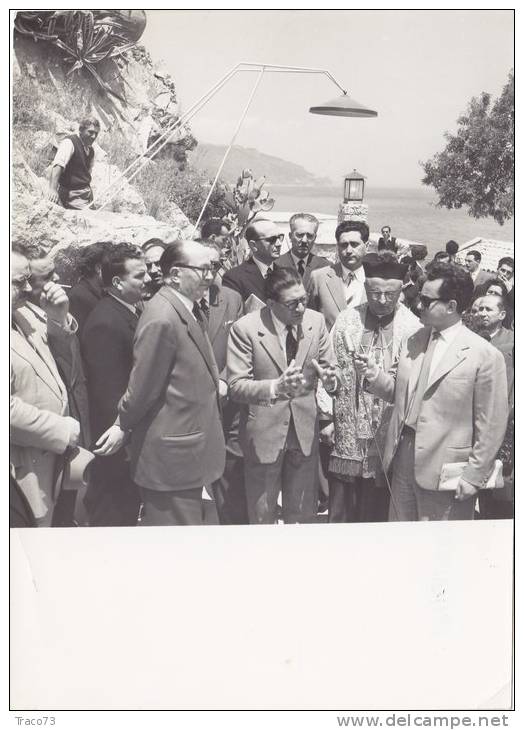 TAORMINA  /  1969 - Inaugurazione Villaggio Turistico - Foto   Formato 18 X 13 Cm - Lieux