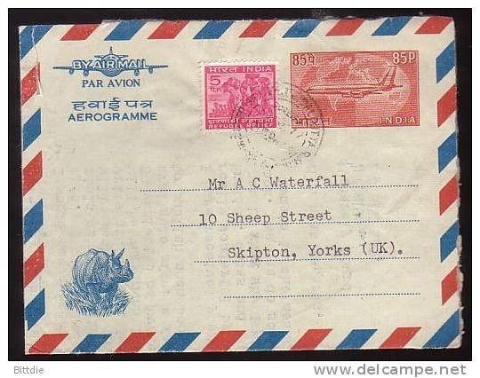 Indien, Aerogramm , O  (937)* - Enveloppes