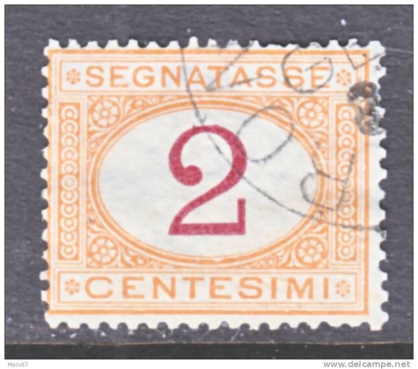 Italy J 4   (o) - Postage Due