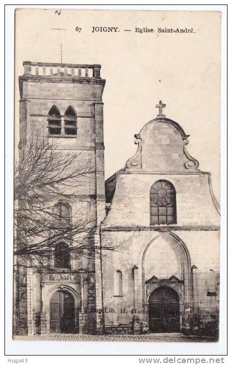 JOIGNY - EGLISE ST ANDRE - Joigny