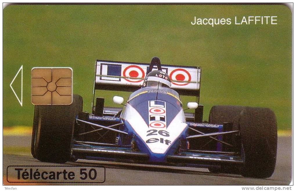 FRANCE PRIVEE RENAULT ELF JACQUES LAFFITE FORMULE 1 F1 FORMULA 1 EN 1176 UT - 50 Einheiten