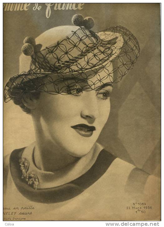 Andrée VIOLLIS Charles Le Bargy 1936 - 1900 - 1949