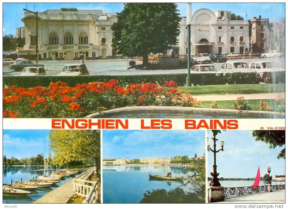 Enghein - Multivues** Belle Carte  - Ed Cim ( Raymon) N°c3 95210-1-0014 - Enghien Les Bains