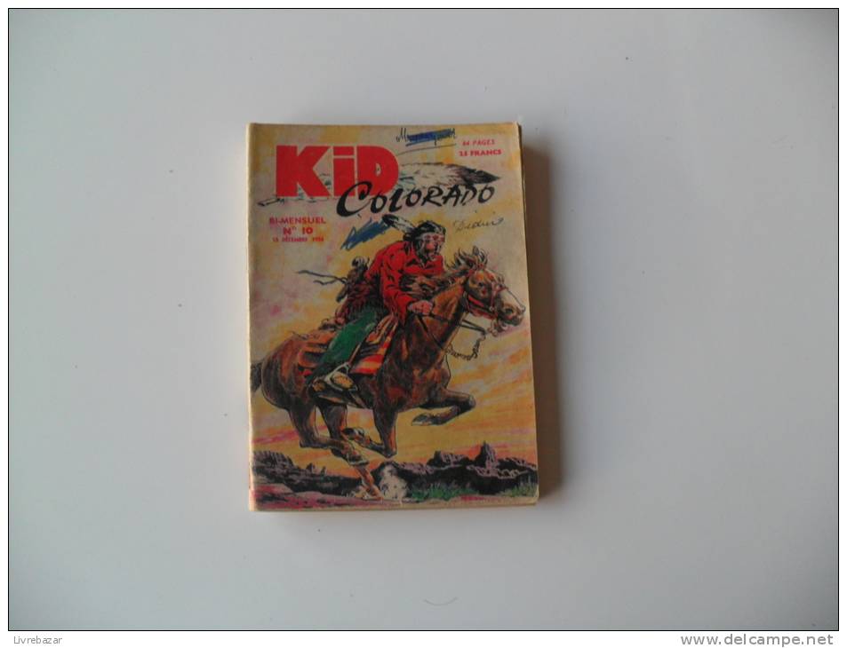 Ancien Et Rare KID COLORADO N°10 - Petit Format