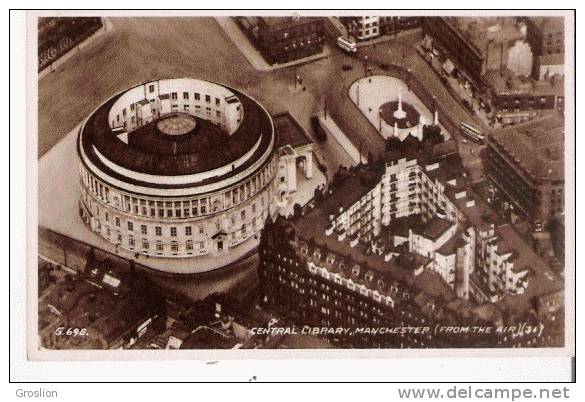 CENTRAL LIBRARY MANCHESTER (FROM THE AIR) 31 - Manchester