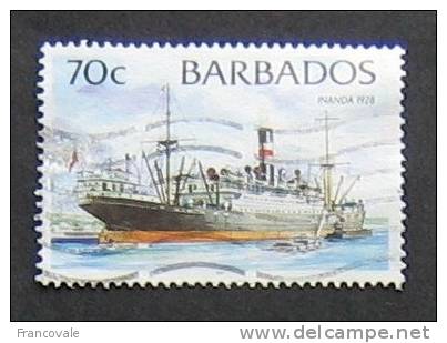 Barbados 1994 Ships Boats 70c - Barbades (1966-...)