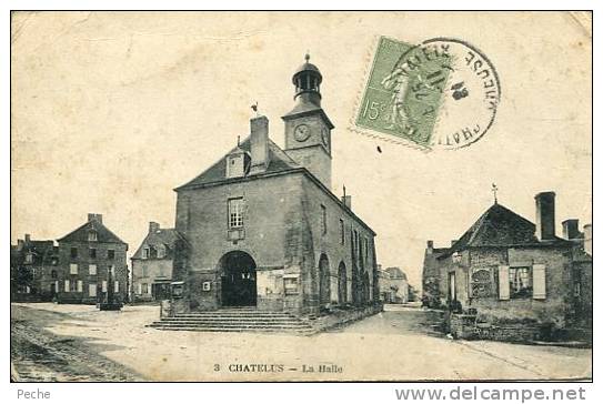 N°18854 -cpa Chatelus -la Halle- - Chatelus Malvaleix