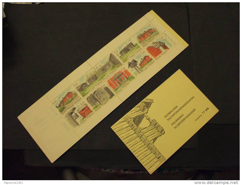 FINLANDIA-LIBRETTO 1979 ARCHITETTURA - NUOVI(++) - Postzegelboekjes