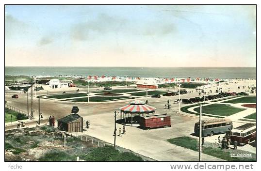 N°18917 -cpsm Ouistreham Riva Bella -vue Générale Plage- - Ouistreham