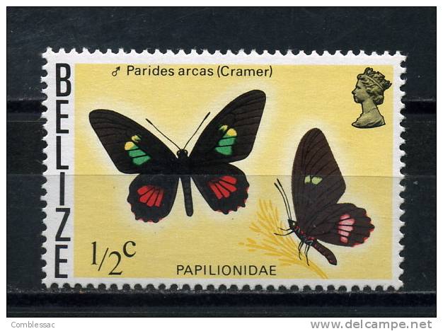 BELIZE    1974    Butterflies    1/2c  Parides  Arcas     MH - Belize (1973-...)