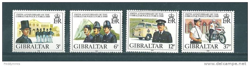 Gibraltar: 403/ 406 **  Police - Police - Gendarmerie