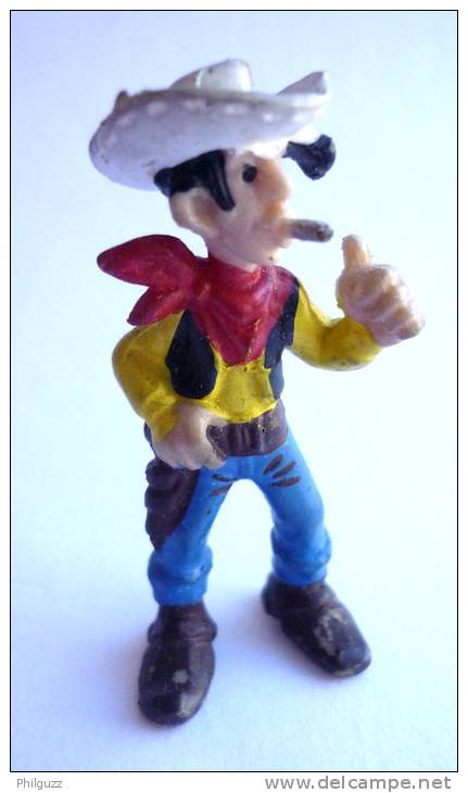 FIGURINE LUCKY LUKE BULLY 1974 LUCKY LUKE Avec Cigarette Longue TBE - Autres & Non Classés