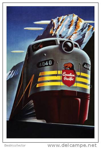 @@@ MAGNET - Canadian Pacific Railroad - Publicitaires
