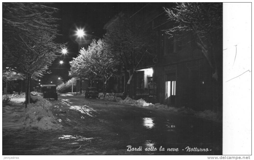 BARDI  , Sotto  La Neve  , Notturno - Parma