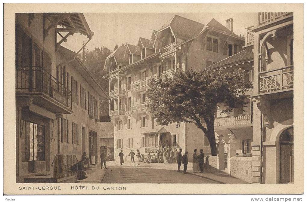 St-Cergue Hôtel Du Canton - Saint-Cergue