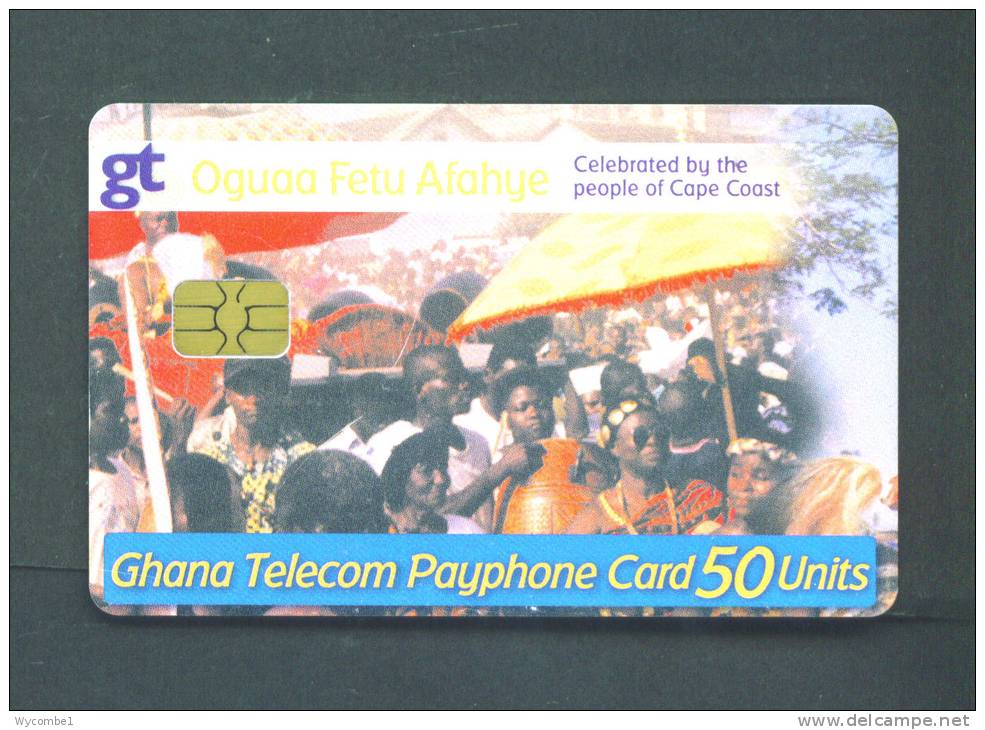 GHANA  -  Chip Phonecard As Scan - Ghana