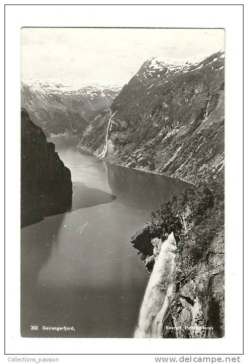 Cp, Norvège, Geirangerfjord - Norvège