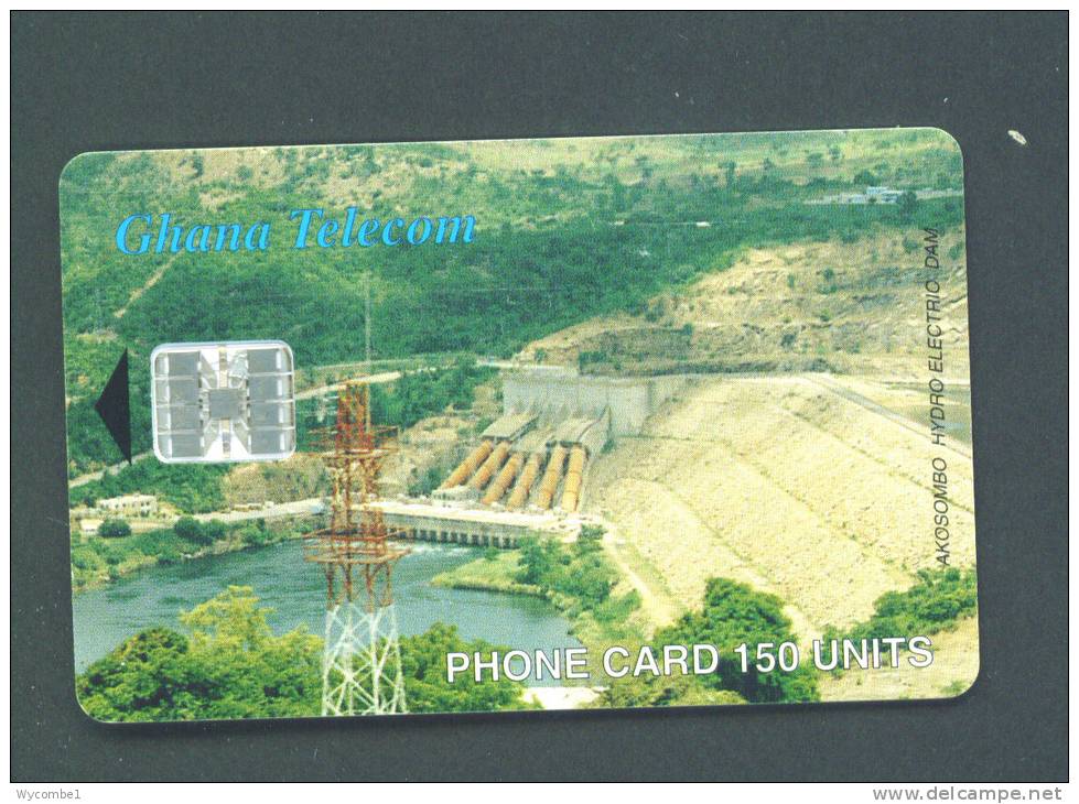 GHANA  -  Chip Phonecard As Scan - Ghana