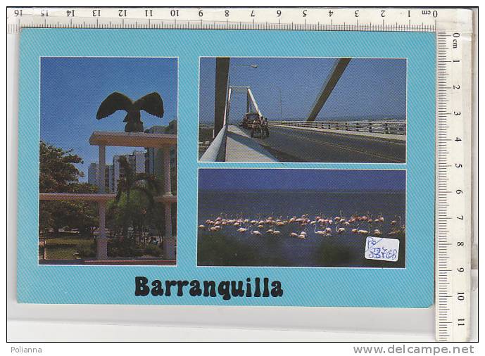 PO3376B# COLOMBIA - BARRANQUILLA - MONUMENTO AQUILA - PONTE PUMAREJO  VG 1996 - Colombia
