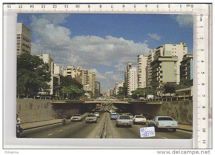 PO3377B# VENEZUELA - CARACAS - AVENIDA LIBERTADOR - AUTO  VG 1984 - Venezuela