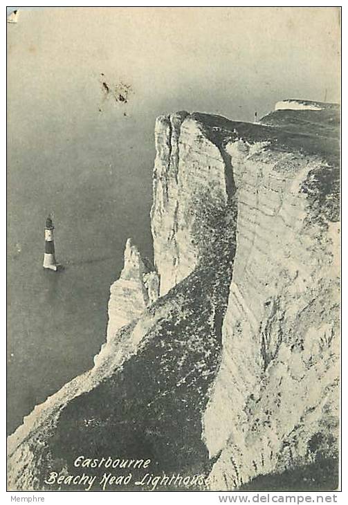 EASTBOURNE Beachy Head Lighthouse  Used 1907   Phare - Eastbourne