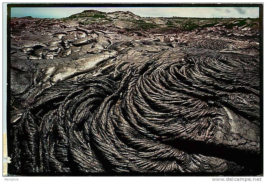 Pahoehoe Lava Field  Hawai  Used To Canada - Big Island Of Hawaii