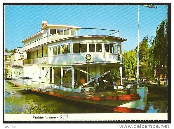 PADDLE STEAMER GEM Swan Hill Pioneer Settlement Victoria Australia - Swan Hill