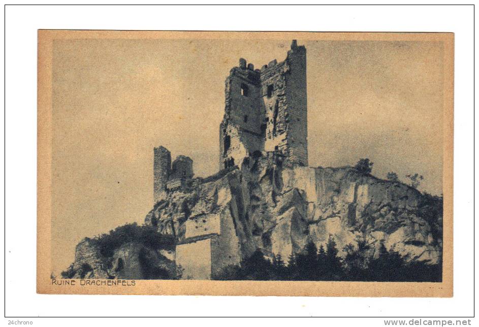 Allemagne: Ruine Drachenfels (12-1495) - Drachenfels