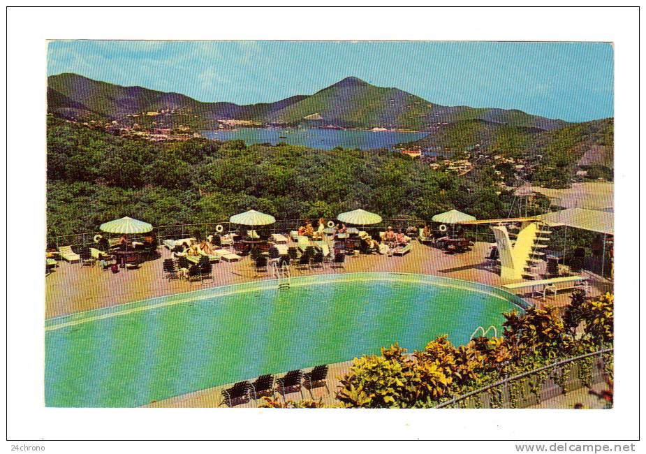 Antilles, St Thomas, Virgin Islands: Virgin Isle Hilton Hotel (12-1502) - Jungferninseln, Amerik.