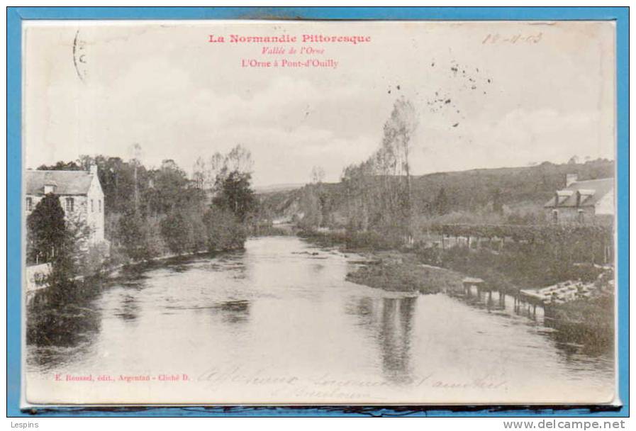 14 - PONT D´OUILLY -- L'Orne à - Pont D'Ouilly