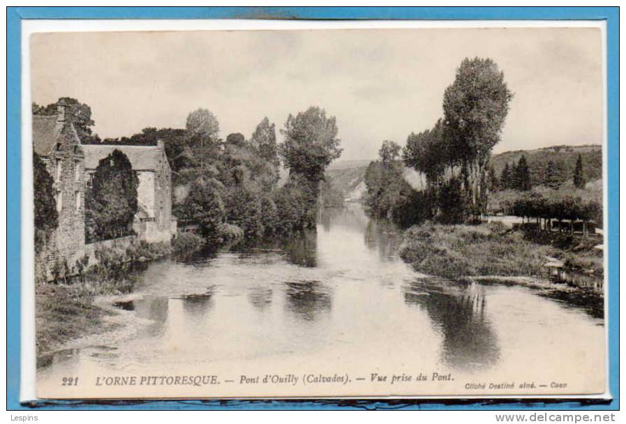 14 - PONT D´OUILLY --  Vue Prise Du Pont - Pont D'Ouilly