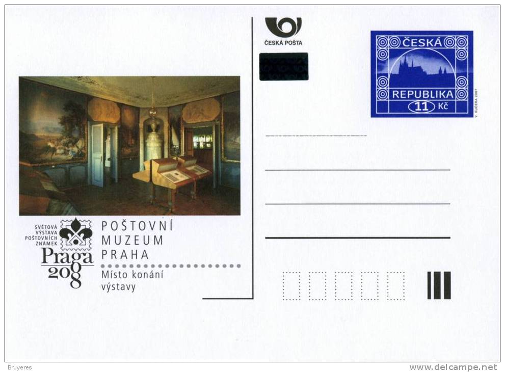 Entier Postal De 2007 Sur Carte Postale Illustrée - Postkaarten