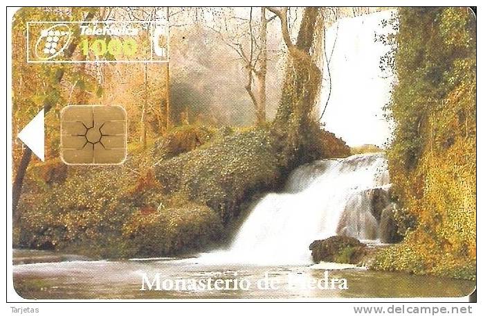 TARJETA DE ESPAÑA DE UNA CASCADA   (CATARATA-WATERFALL-FALL-CASCADE) - Paisajes