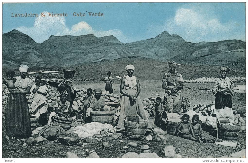 AFRIQUE - CAP VERT - CABO VERDE - Lavadeira S. Vicente - Cap Verde