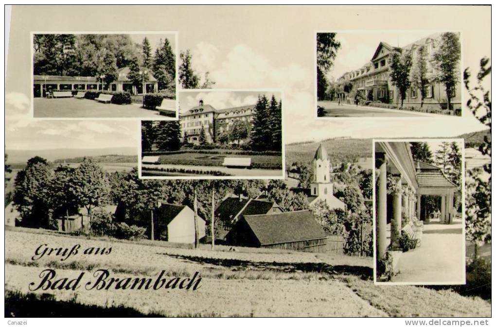 AK Bad Brambach, 1958 - Bad Brambach