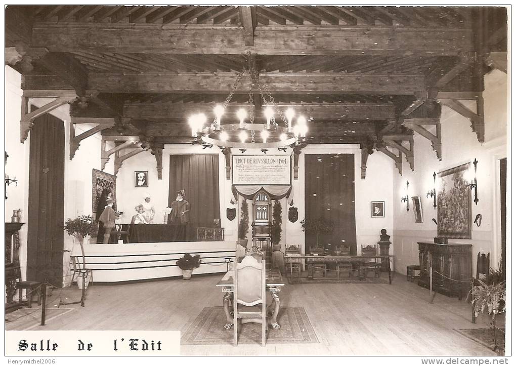 Isère -38 -  L'edit De Roussillon En Dauphiné , Salle 1564 , Ed Photo Saugeot - Roussillon