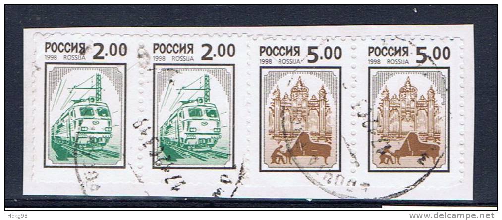R+ Rußland 1998 Mi 635 638 - Used Stamps
