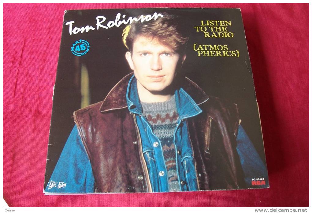 TOM  ROBINSON  °  LISTEN TO THE RADIO  ( ATMOSPHERICS ) - 45 T - Maxi-Single