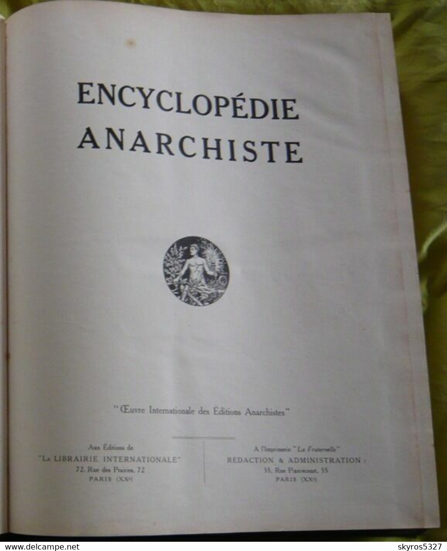 Encyclopédie Anarchiste - Enzyklopädien