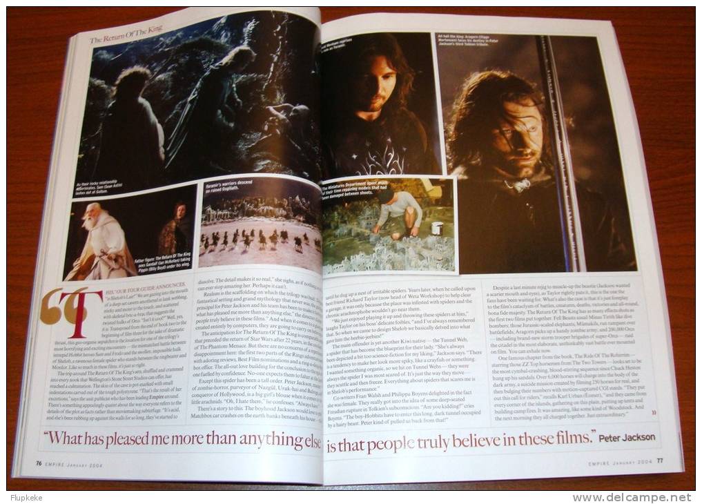 Empire 175 January 2004 Special The Return Of The King Le Seigneur Des Anneaux Lord Of The Ring - Divertissement