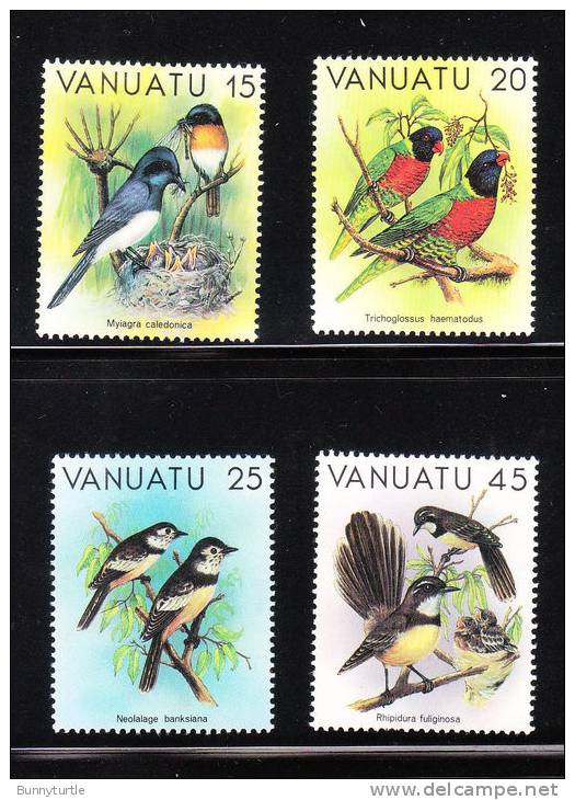 Vanuatu 1982 Birds Broadbills MNH - Vanuatu (1980-...)