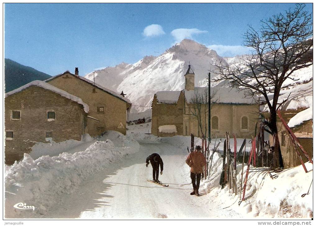 VAL CENIS 73 - De Lanslebourg à Lansievillard - Les Champs - Au Fond La Dent Parrachée - S-2 * - Val Cenis