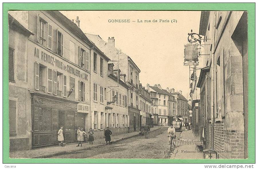 95 GONESSE - La Rue De Paris - Gonesse