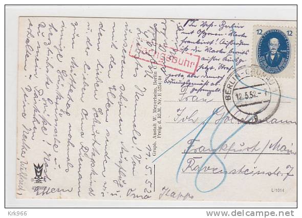GERMANY BERLIN LANGEN SEE  Nice Postcard - Treptow