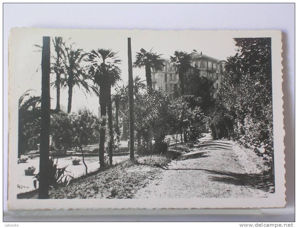 CANNES (06) - LE REFUGE DES CHEMINOTS - CAMPESTRA - UNE ALLEE - Cannes