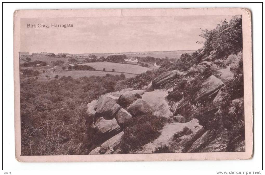 England - Yorkshire - Harrogate - Birk Crag - Cca 1910 - Harrogate