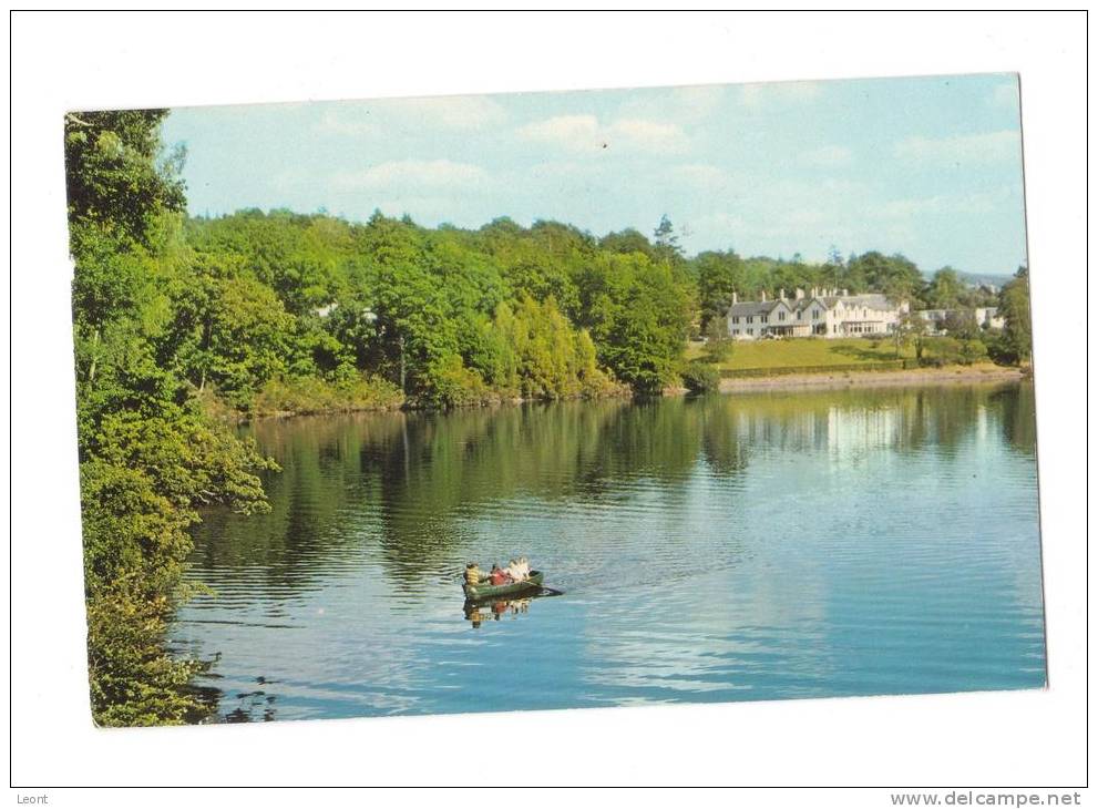 Scotland - Perthshire - Loch Faskally And Green Park Hotel - Rowing Boat - 1976 - Perthshire