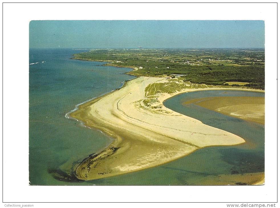 Cp, 85,  Talmont - St-Hilaire - Le Veillon, Plage Du Veillon, Plan D'eau Et Dune Du Perray, Voyagée 1976 - Talmont Saint Hilaire