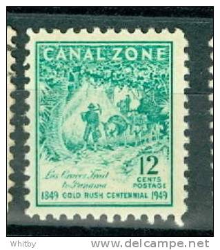 Canal Zone 1949 12 Cent Trail To Panama Issue #144 - Zona Del Canale / Canal Zone