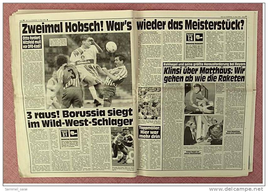 BILD Am Sonntag Zeitung Vom 14. Mai 1995 : Todesseuche Ebola-Virus , Schumi Rast Allen Davon - Otros & Sin Clasificación